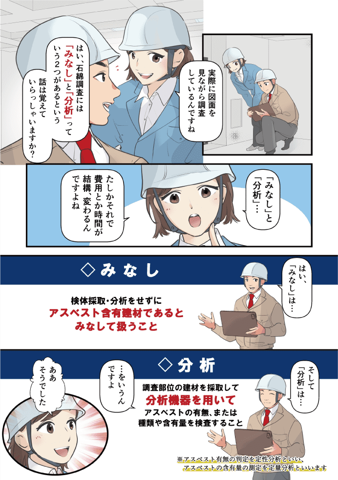 マンガでわかる石綿事前調査サービス 5ページ目