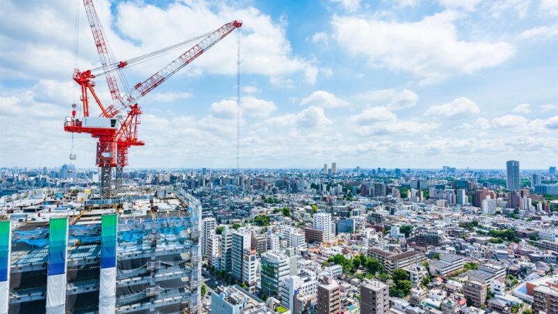 都市部と地方における建設物の種類の違い