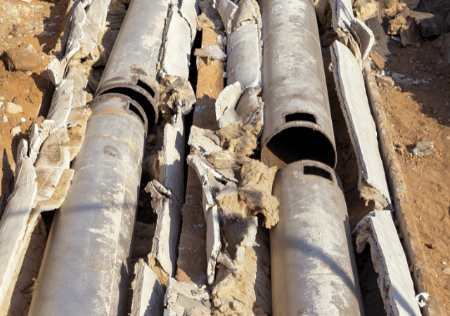 アスベスト保温材が使用されている場所と設備