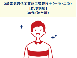 2級電気通信工事施工管理技士(一次・二次)30代(神奈川)